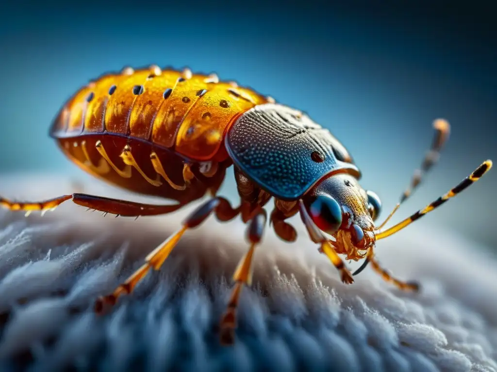 Detalles de pulgas y garrapatas en mascota: prevención efectiva Detalle impresionante de pulga y garrapata en pelaje de mascota, resaltando la necesidad de prevención