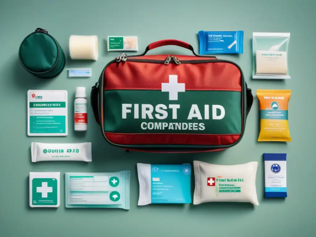 Kit de primeros auxilios para mascotas: organizado y completo Kit de primeros auxilios para mascotas en viaje, organizado y listo para emergencias